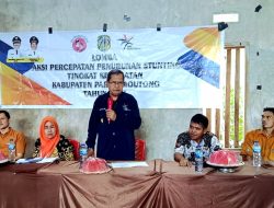 Wabup Badrun Minta Pemdes Pro Aktif Sosialisasi Penurunan Stunting