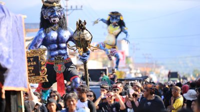 Mengintip Kemeriahan Pawai Ogoh-ogoh di Parigi, Tolai dan Balinggi