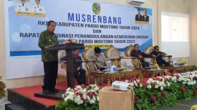 Musrenbang RKPD Parigi Moutong 2024 Dimulai