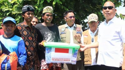 Tinjau Lokasi Banjir di Balinggi, BNPB Serahkan Bantuan DSP dan Logistik