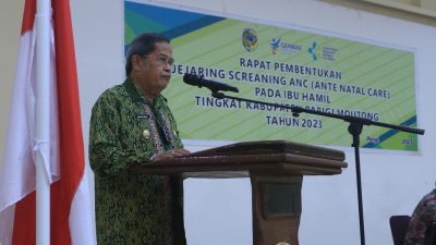 Pembentukan Jejaring Screaning Ante Natal Care (ANC) Pada Ibu Hamil oleh Dinkes Parigi Moutong