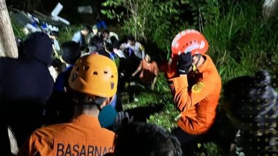 Bus Travel Palu-Ampana Masuk Jurang, 7 orang Selamat dan 3 Meninggal Dunia