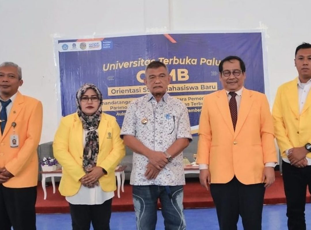 Universitas Terbuka (UT) Palu Gelar OSMB dan Jalin Kerja Sama dengan Pemda Parimo