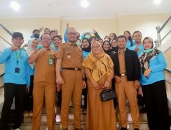 Sekda Zulfinasran Melepas Tim Enumerator SKI di Wilayah Kab. Parigi Moutong