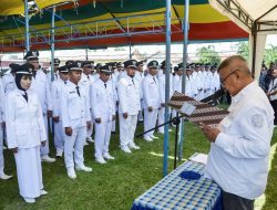 Lantik 53 Kades Terpilih dan 2 PAW, Begini Pesan Bupati Samsurizal