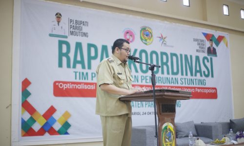 Kasus Stunting Turun Signifikan, Pj Bupati Parimo: Kita Patut Berbangga