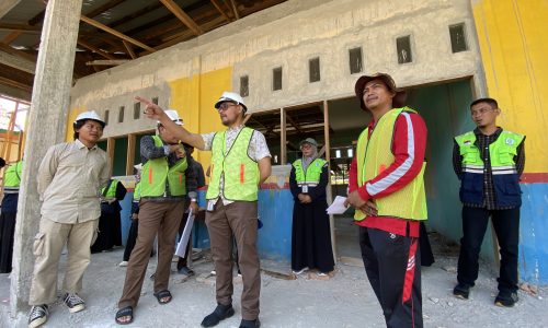 Zulfinasran Minta Pembangunan Gedung Sekolah di Parimo Rampung Sesuai Target