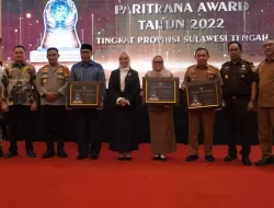 Morowali, Palu dan Buol Raih Paritrana Award Tingkat Sulteng