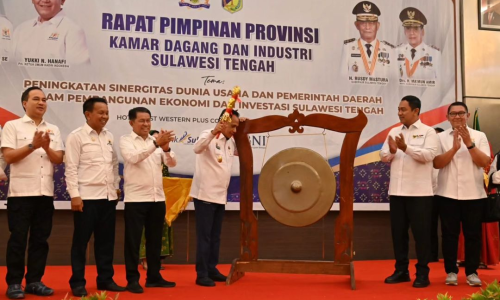 Rapim Kadin Provinsi Sulteng, Wagub Paparkan Pertumbuhan Ekonomi