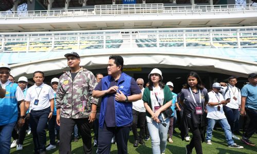 Tinjau Gelora Bung Tomo, Menpora Dito Pastikan Persiapan Piala Dunia U-17 Sudah 100 Persen