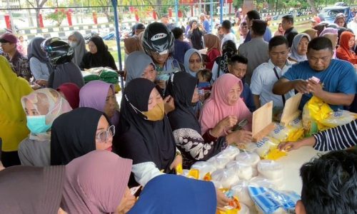 Atasi Inflasi, Pemda Parimo Bakal Gelar Pasar Murah di Semua Kecamatan