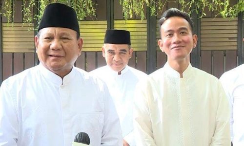 Resmi! Capres Prabowo Gandeng Putra Presiden, Gibran Jadi Cawapres