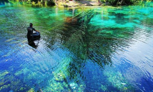 Keindahan Danau Paisu Pok Desa Luk Panenteng di Kab. Banggai Kepulauan