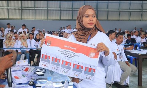 KPU Parimo Gelar Simulasi Pemungutan dan Penghitungan Suara Pemilu 2024