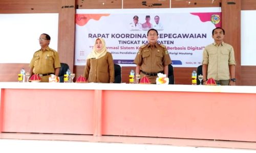 BKPSDM Parigi Moutong Gelar Rakor Kepegawaian