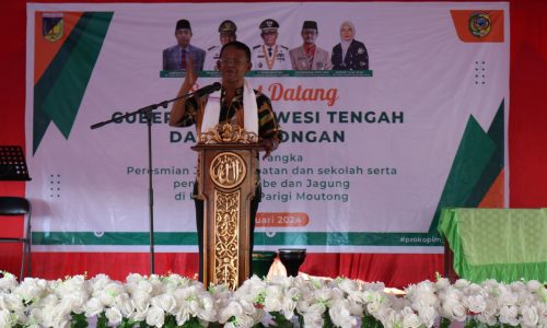 Gubernur Sulteng Kunker ke Kabupaten Parigi Moutong, Berikut Agendanya