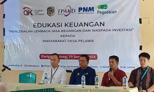 Diharap Dorong Pertumbuhan Ekonomi di Parimo, TPKAD dan OJK Gelar Seminar