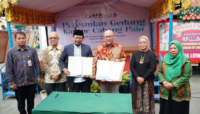 Sekdaprov Resmikan Gedung Baru BPR Syariah Pertama di Palu