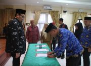 99 PNS Pemda Parigi Moutong Formasi Tahun 2021 Terima SK