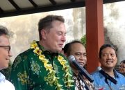 Hadiri WWF 2024, Elon Musk Kenakan Batik Bomba Khas Sulteng