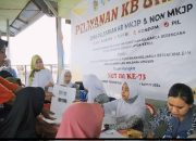 133 Ibu Rumah Tangga di Kecamatan Bolano Dapat Pelayanan KB Gratis