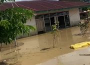 Curah Hujan Tinggi Akibatkan Desa Balinggi Jati Terndam Banjir