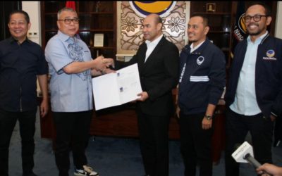 Tok! Ahmad Ali Resmi Diusung Partai Nasdem di Pilgub Sulteng