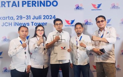 Kantongi Rekomendasi Perindo, Erwin-Sahid Siap Maju di Pilbup Parigi Moutong