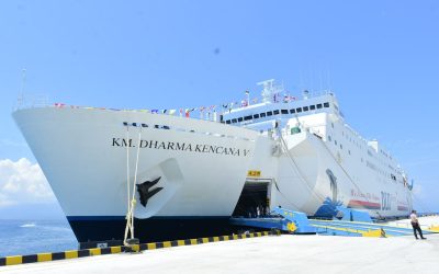 KM Dharma Kencana V Resmi Beroperasi, Gubernur Dorong Konektivitas Antar Wilayah