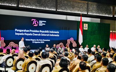 Presiden Jokowi: Gubernur Adalah Ujung Tombak Penyambung Daerah dan Pusat