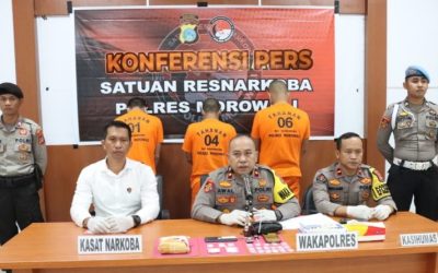 Polres Morowali Ungkap Kasus Narkotika Jenis Sabu Sebanyak 603,88 Gram