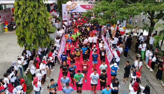 Peringati HUT 52 Tahun, RSUD Undata Gelar Fun Run dan Jalan Santai