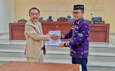 DPRD Parigi Moutong Umumkan Hasil Evaluasi Realisasi APBD Tahun Anggaran 2024