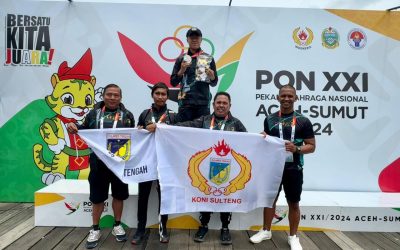 Adrian Atlet Renang Sumbang Medali Pertama Untuk Sulteng di PON 2024