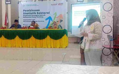 Welcome Speech Pembinaan Statistik Sektoral Kabupaten Parigi Moutong Tahun 2024