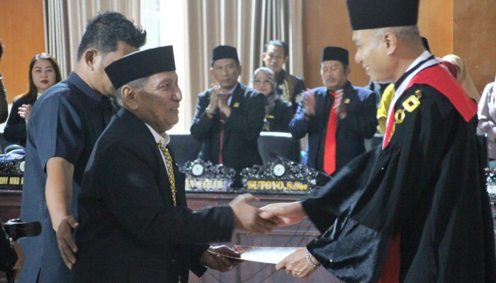 Resmi Dilantik, Taufik Borman Jabat Wakil Ketua II DPRD Parigi Moutong 2024-2029