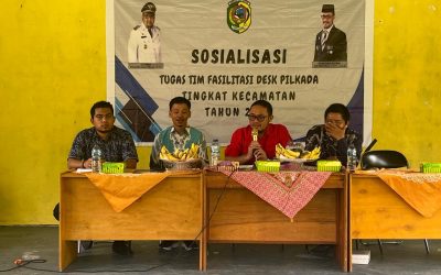 Sosialisasi Desk Pilkada 2024, Begini Harapan Sekda Parigi Moutong