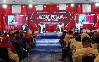 Meningkatkan Kesejahteraan dan Pelayanan Masyarakat Jadi Tema Debat Kandidat Pertama Pilkada Parimo