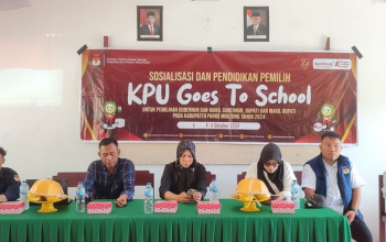 KPU Goes to School: Partisipasi Pemilih Pemula Cerdas