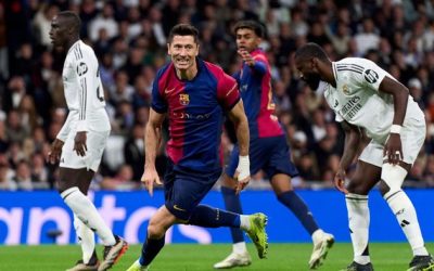 Barcelona Kalahkan Real Madrid 4-0 di Santiago Bernabeu