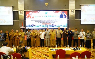 Wujudkan Pilkada Damai dan Sehat, Bakesbangpol Sulteng Gelar Rakor Lintas Stakeholder