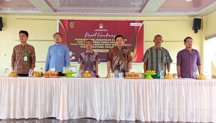 Rakor Persiapan Kampanye, KPU Parigi Moutong Fokus Pada Pelaporan Dana dan Regulasi