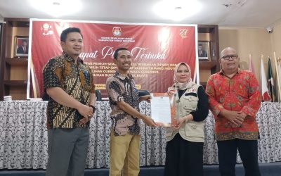 KPU Parigi Moutong Tetapkan 327.357 DPT Pilkada 2024