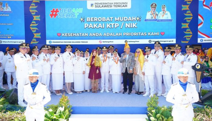 HUT ke-61, Gubernur Sulteng Anwar Hafid Hadirkan Dua Program Gratis untuk Rakyat