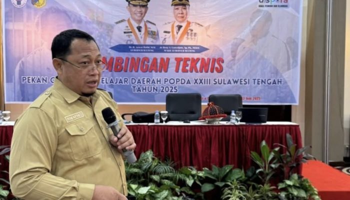 POPDA Sulteng 2025 Digelar Agustus, Kadispora Tegaskan Pentingnya Kesiapan Teknis