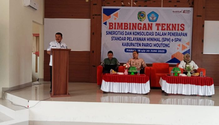 Bimtek E-SPM Digelar, Wabup Parimo Dorong Pelayanan Dasar Berkualitas