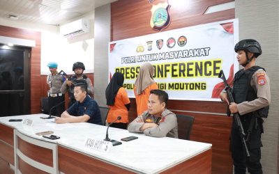 Dua Mantan Perangkat Desa di Parigi Moutong Ditahan Terkait Korupsi Dana Desa