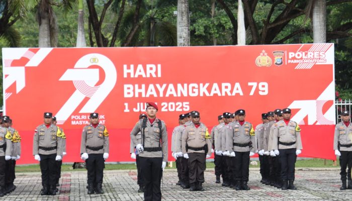 Bhayangkara ke-79: Polri Parigi Moutong Didorong Tingkatkan Kinerja dan Dedikasi
