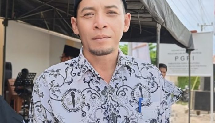 Ketua PGRI Parigi Moutong Terpilih, Gazali Fokus Perjuangkan Guru Honorer