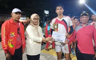 Parigi Moutong Gelar Eksibisi Bola Voli, Sunarti Apresiasi Atlet Lokal